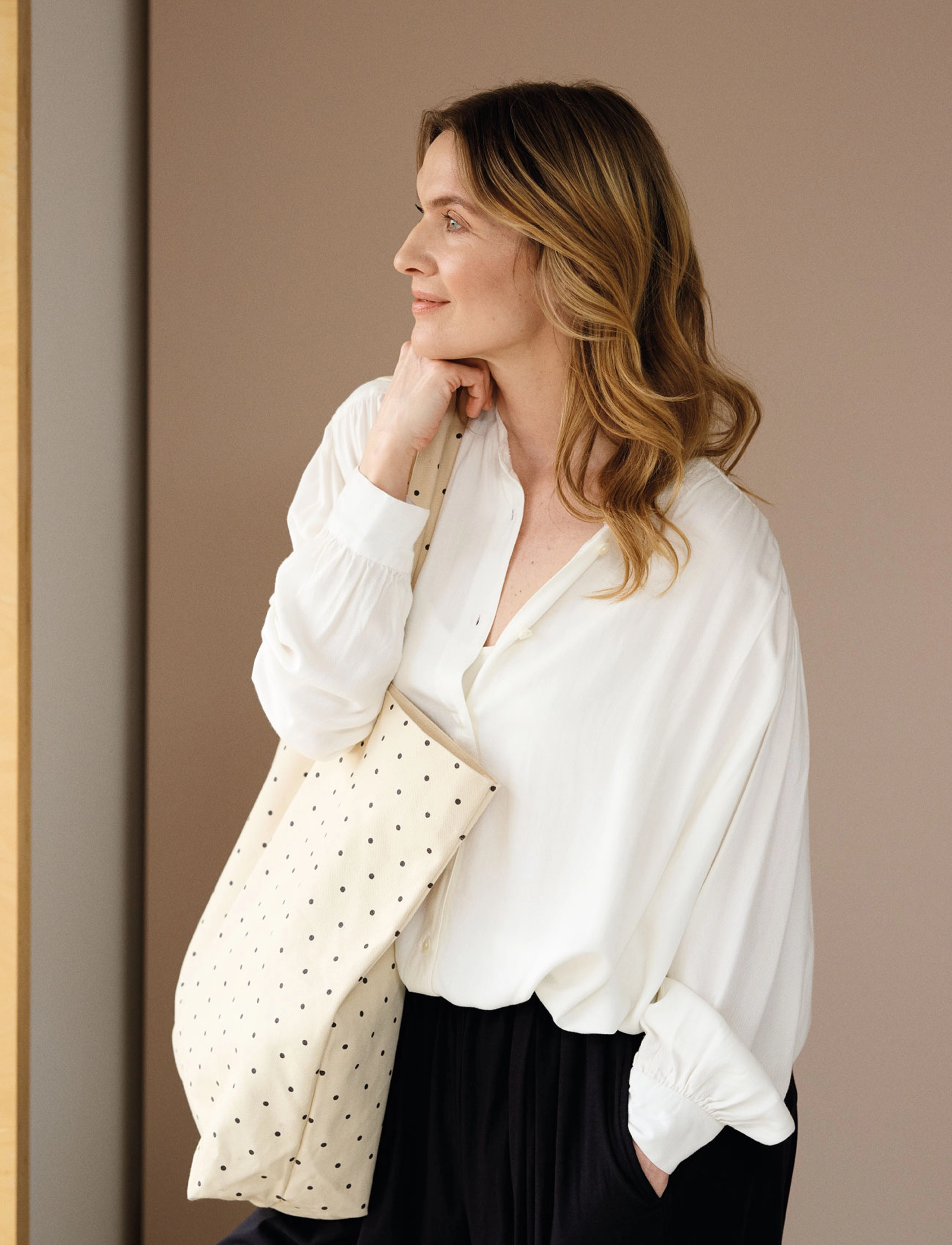 Moshi Moshi Mind - auora shirt twill - cloud dancer - 2