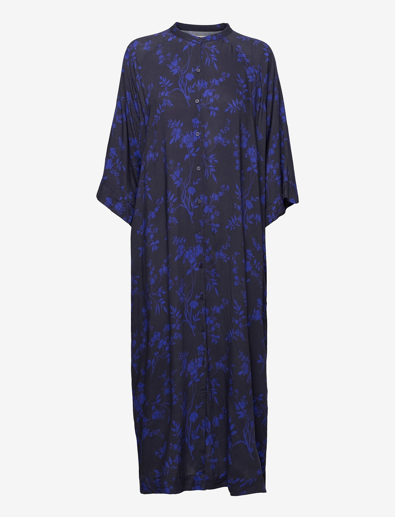 Moshi Moshi Mind - sunset kaftan navy flower - navy flower - 0