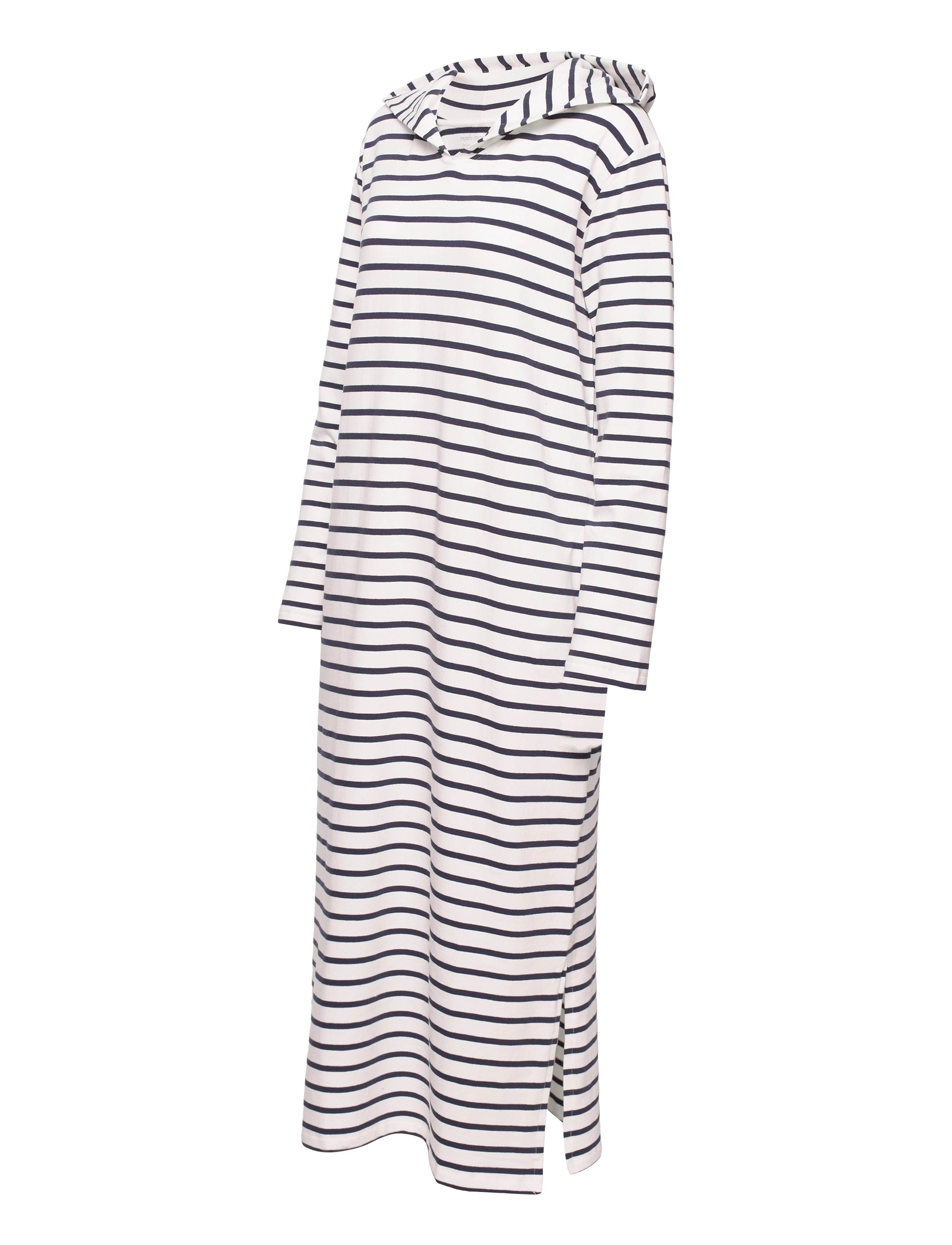 Moshi Moshi Mind - focus sweatdress stripe - ecru/navy - 3