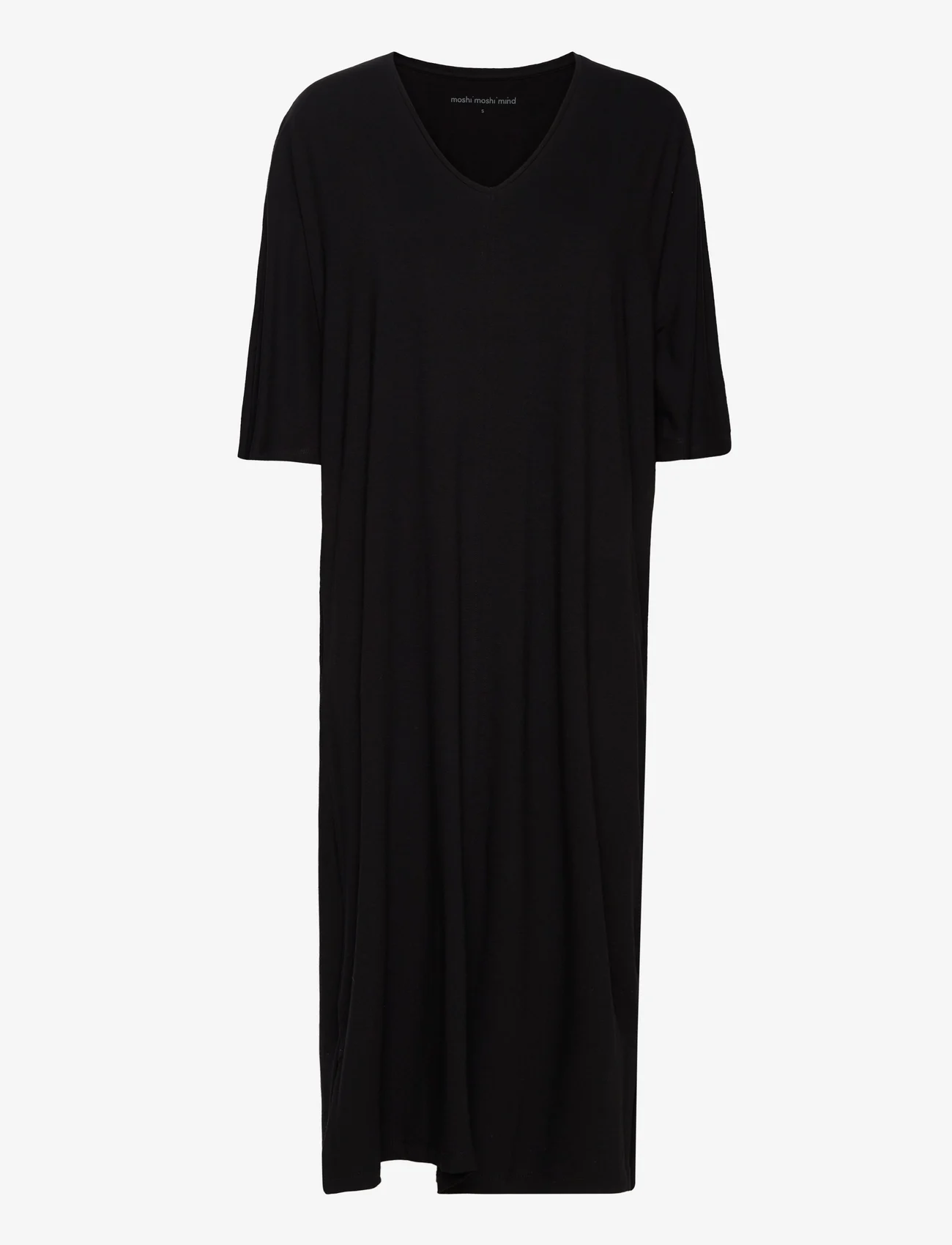 Moshi Moshi Mind - fair dress - sukienki koszulowe - black - 0
