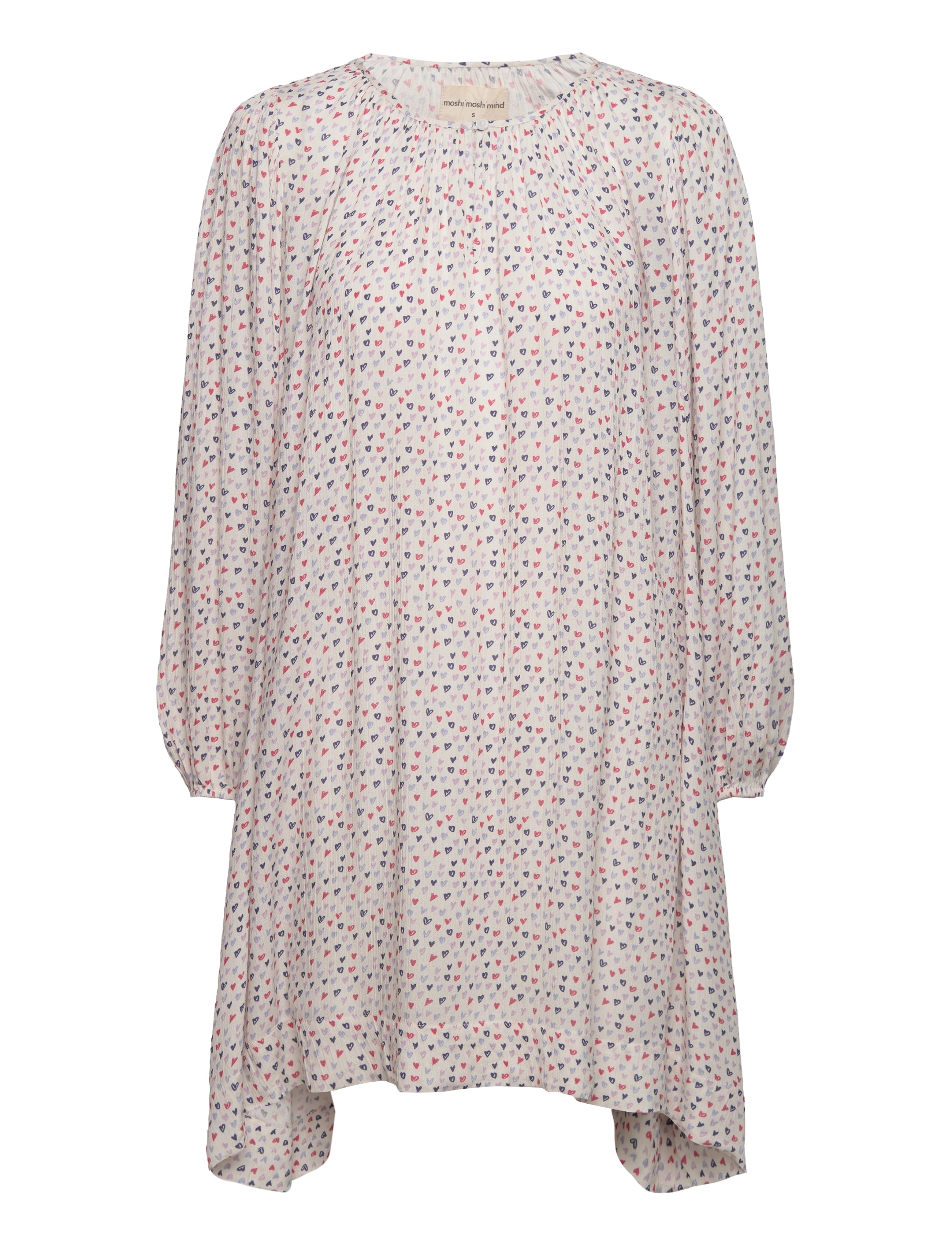 MOSHI MOSHI MIND Faith Kleid Multi Love Weiß - XS - Damen