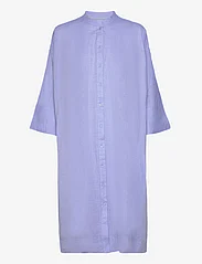 Moshi Moshi Mind - lively shirtdress chambray - midi jurken - light blue - 0