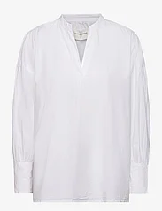 Moshi Moshi Mind - light shirt poplin - langærmede skjorter - white - 0