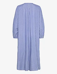 Moshi Moshi Mind - lauren shirtdress stripe - skjortekjoler - heaven blue / ecru - 1