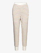 angel pants stripe - ECRU / WARM SAND