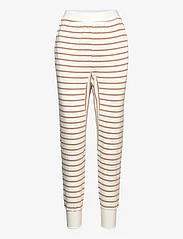 Moshi Moshi Mind - angel pants stripe - joggersy - ecru / warm sand - 0