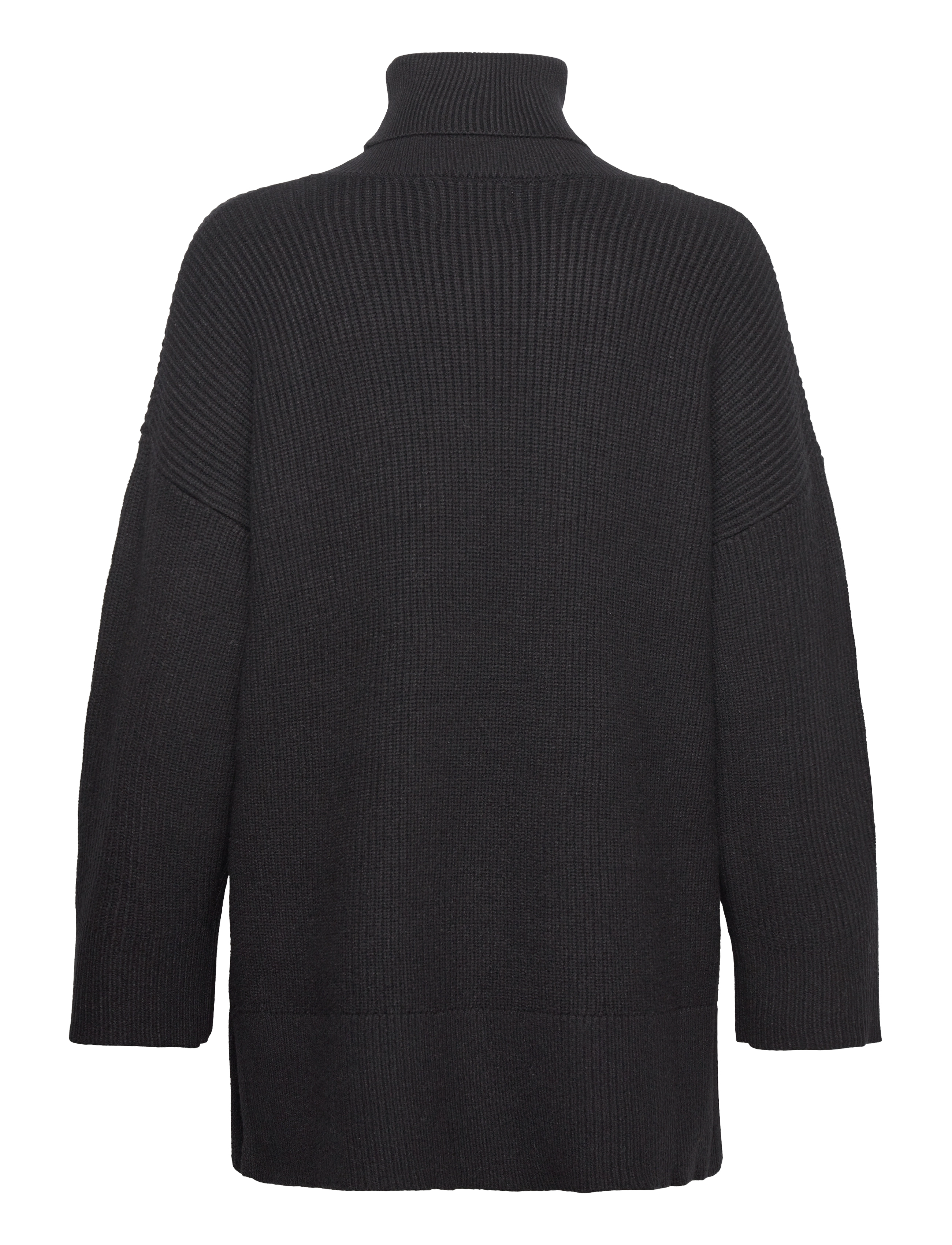 Moshi Moshi Mind - shadow knit - polotröjor - black - 2