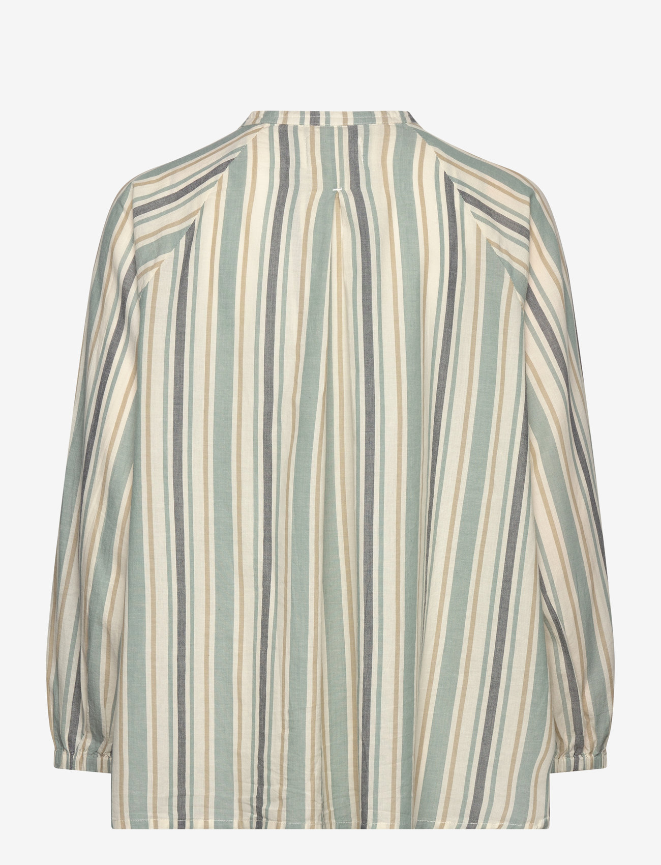 Moshi Moshi Mind - laurie shirt stripe - pikkade varrukatega särgid - ocean / moonless / twill - 1