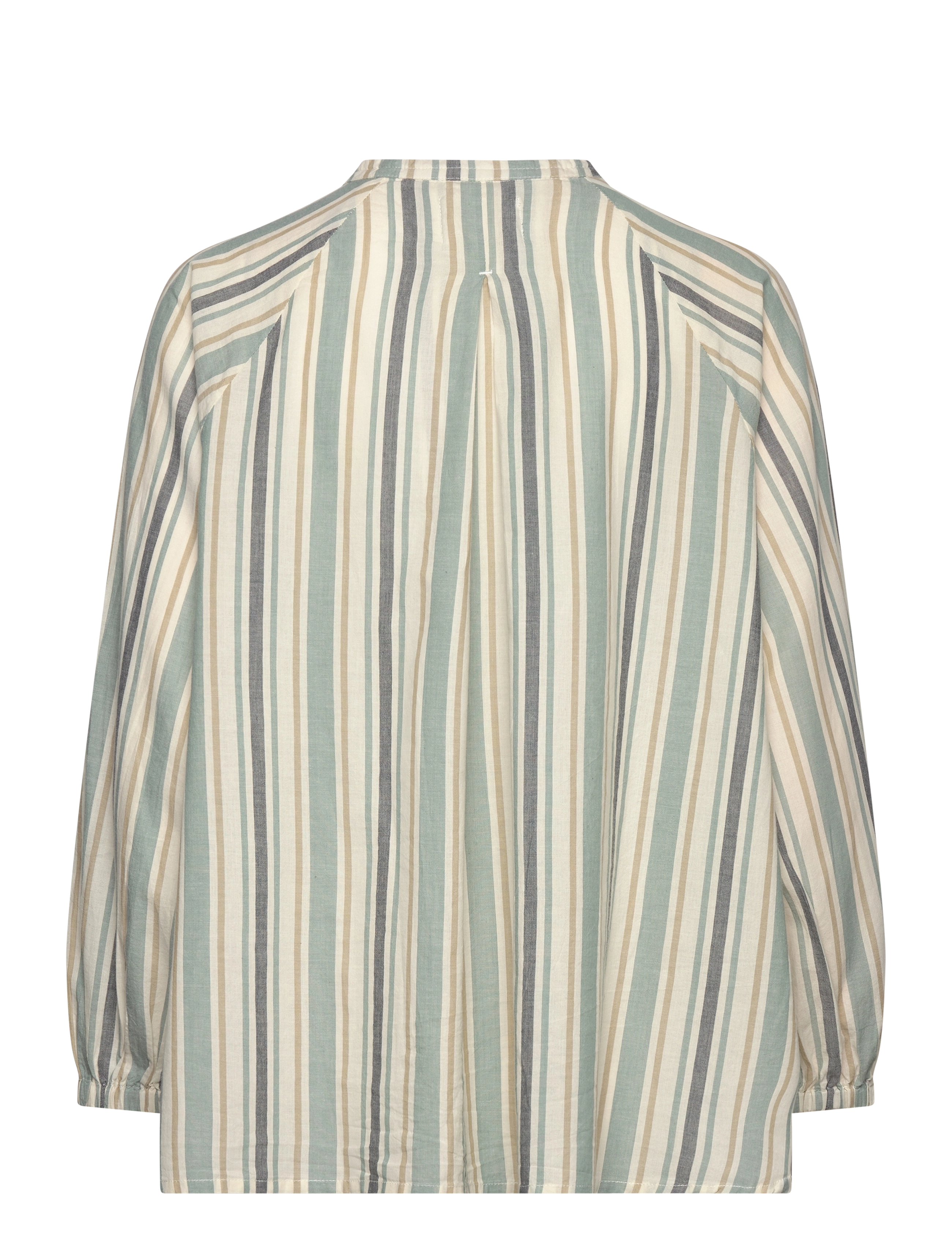 Moshi Moshi Mind - laurie shirt stripe - langærmede skjorter - ocean / moonless / twill - 1