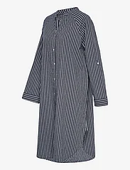 Moshi Moshi Mind - remain shirtdress stripe hw - midi jurken - moonless / ecru - 3