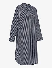 Moshi Moshi Mind - remain shirtdress stripe hw - midi jurken - moonless / ecru - 4