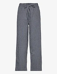 Moshi Moshi Mind - moon pants stripe hw - straight leg trousers - moonless / ecru - 0