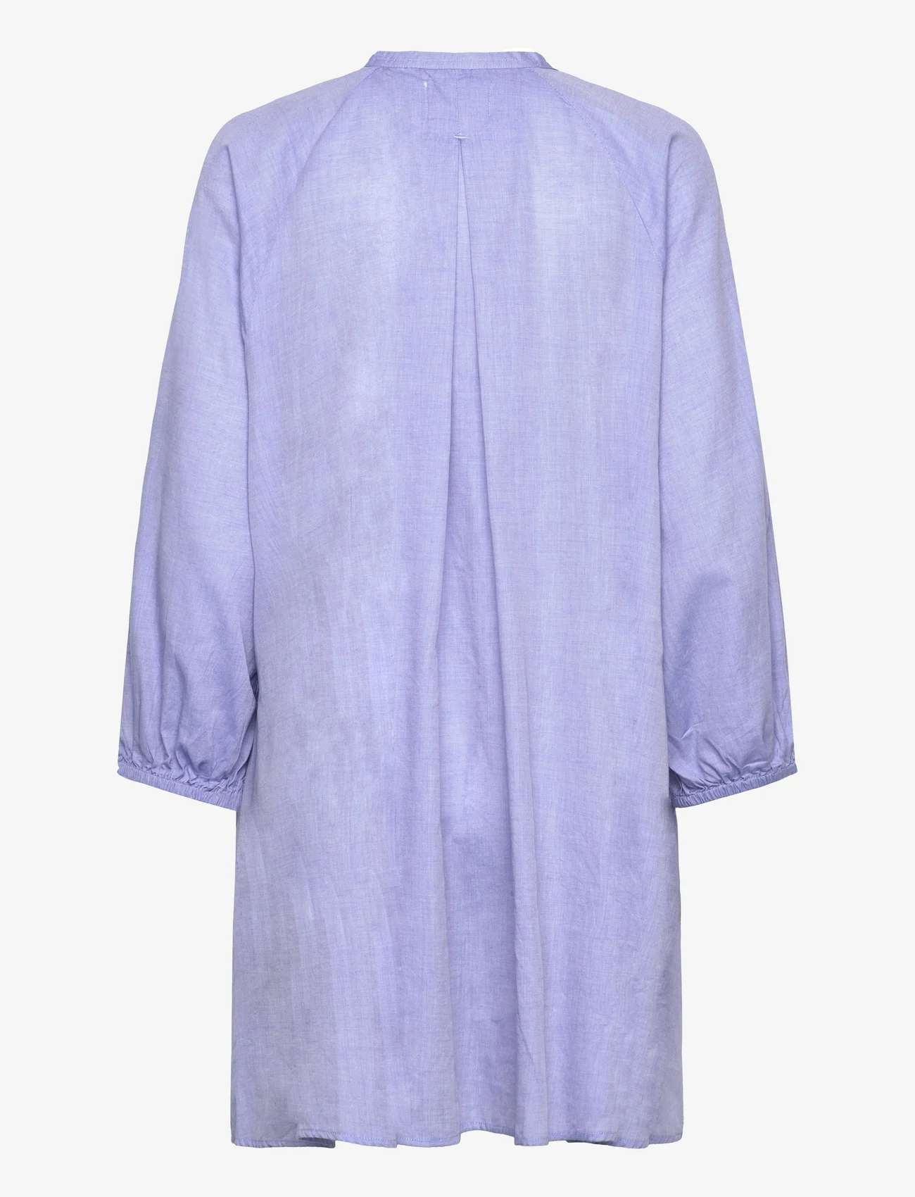 Moshi Moshi Mind - luna tunic dress chambray - krótkie sukienki - light blue - 1