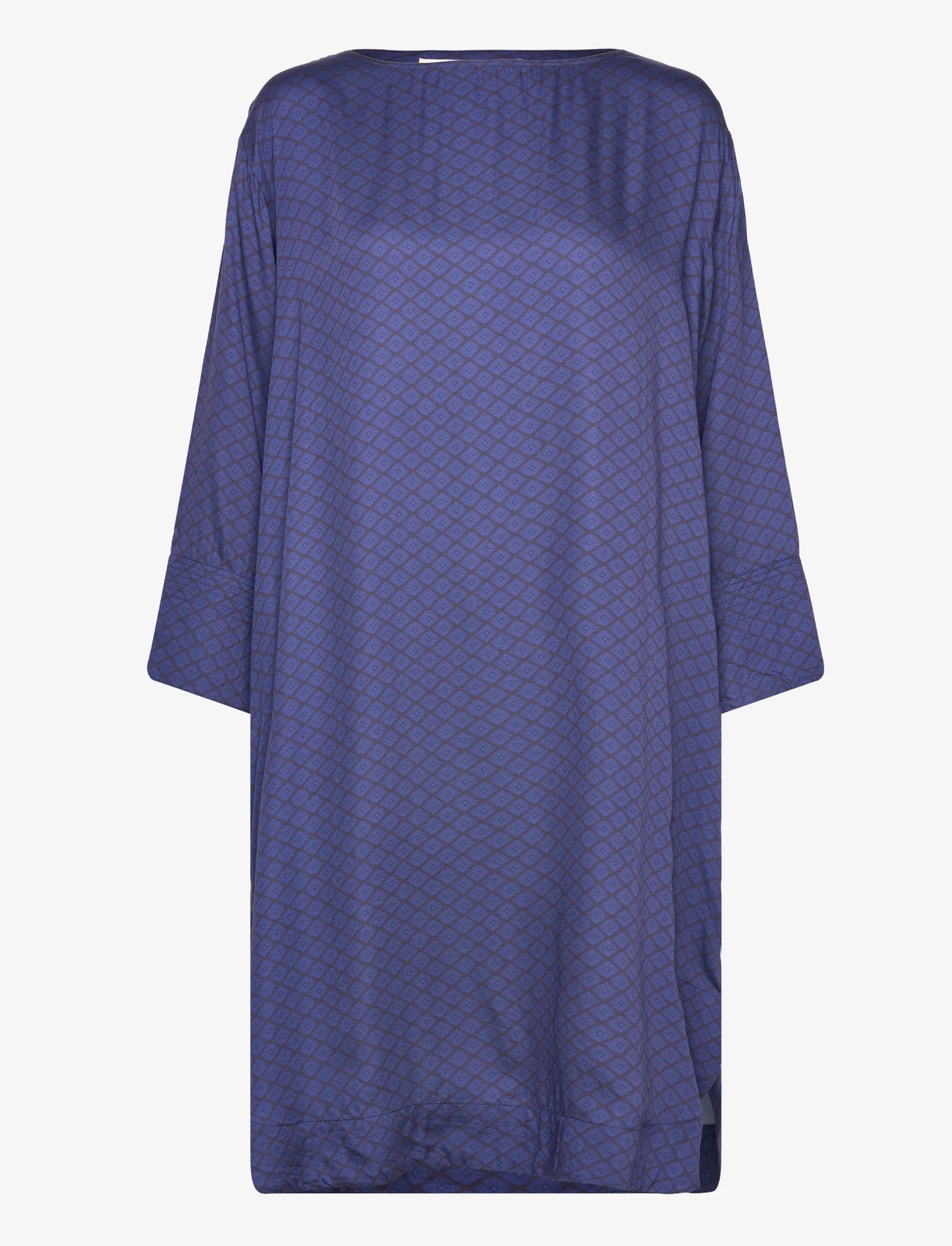 Moshi Moshi Mind - beyond dress silky - vidutinio ilgio suknelės - navy / blue - 0