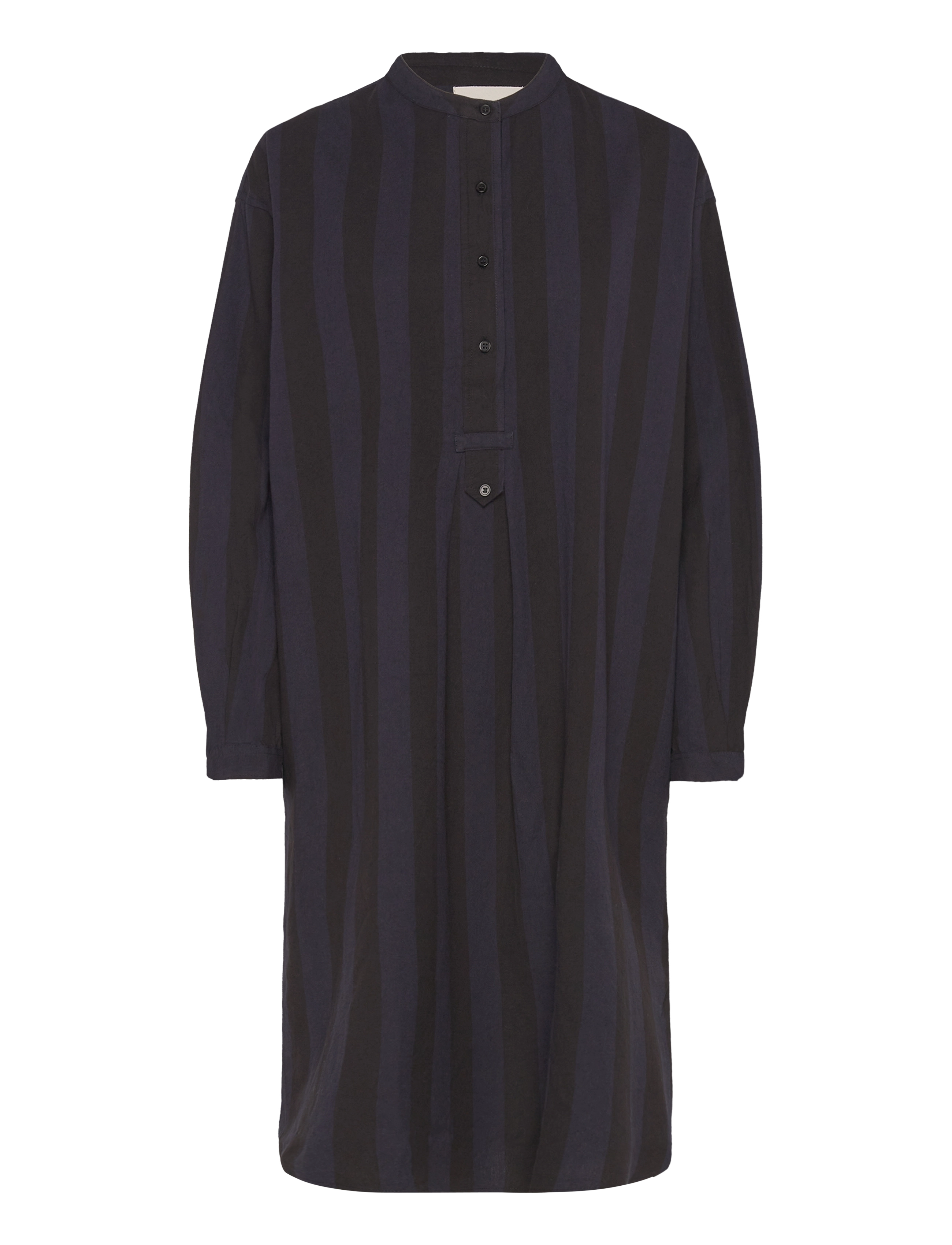 Moshi Moshi Mind alright shirtdress stripe - Kleidung - NAVY / BLACK / black
