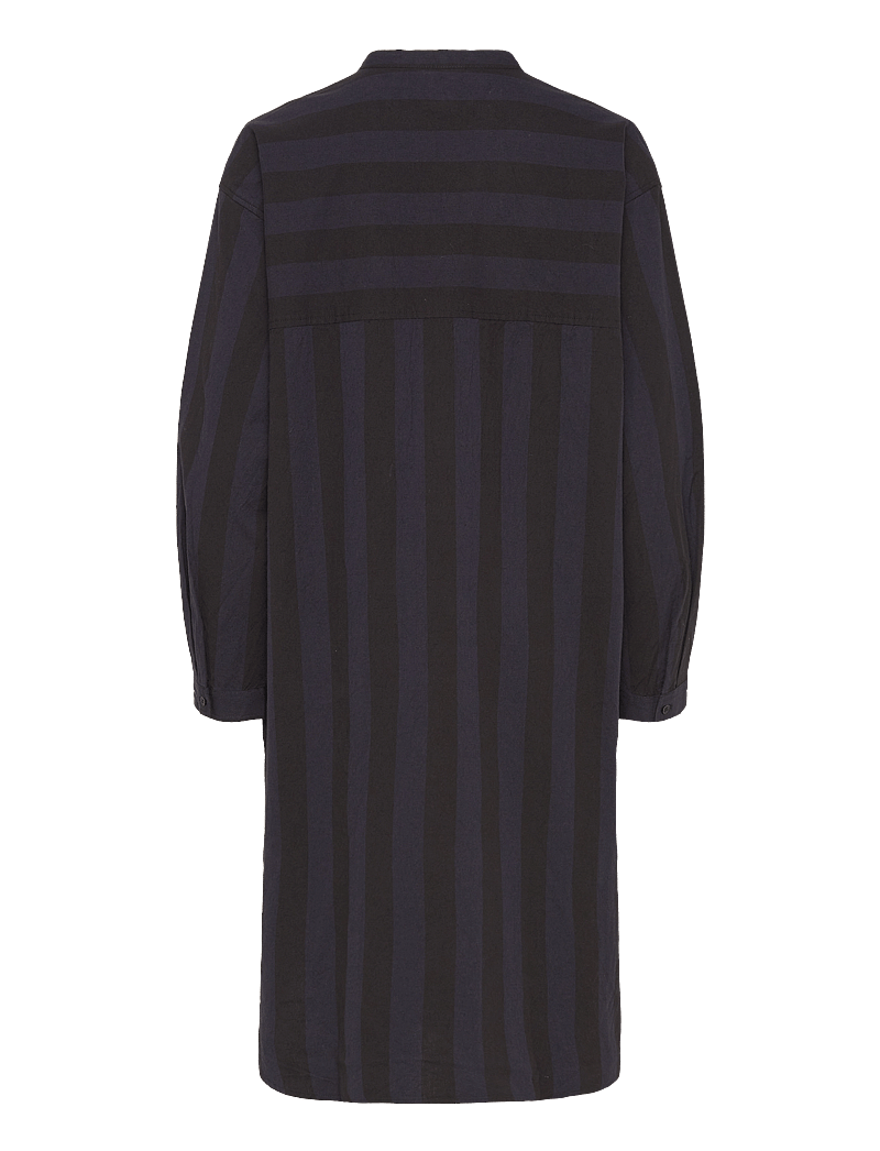 Moshi Moshi Mind - alright shirtdress stripe - skjortekjoler - navy / black - 1