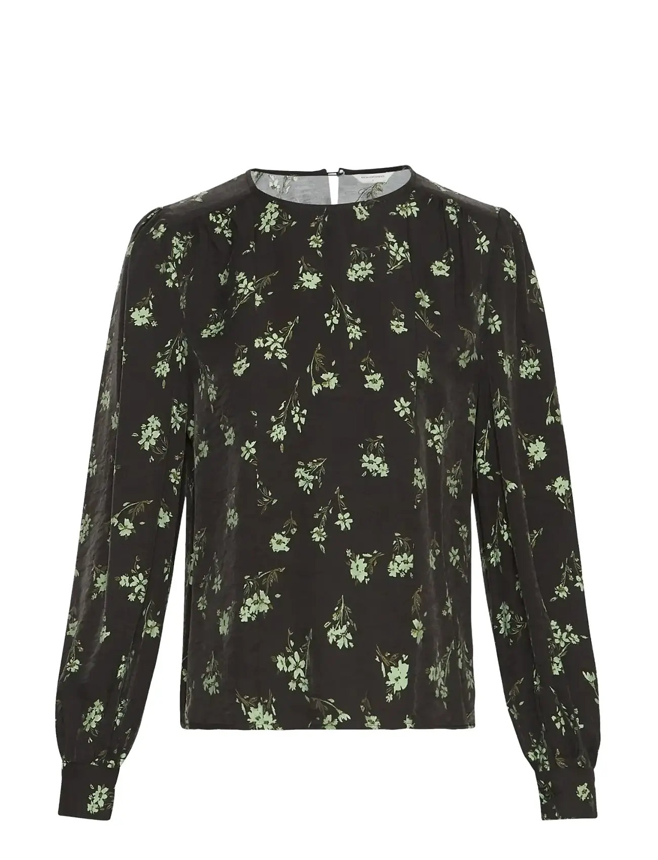 MSCH Copenhagen Mschjusine Karalynn Top Aop - Black - XS