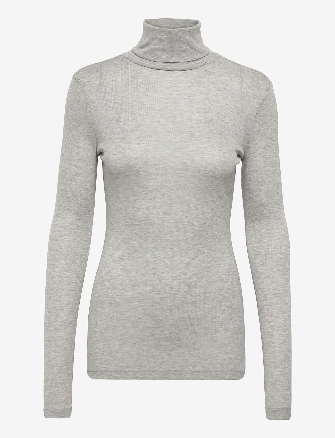 MOSS COPENHAGEN - Mona Lyocell R LS Top - lgm - 0
