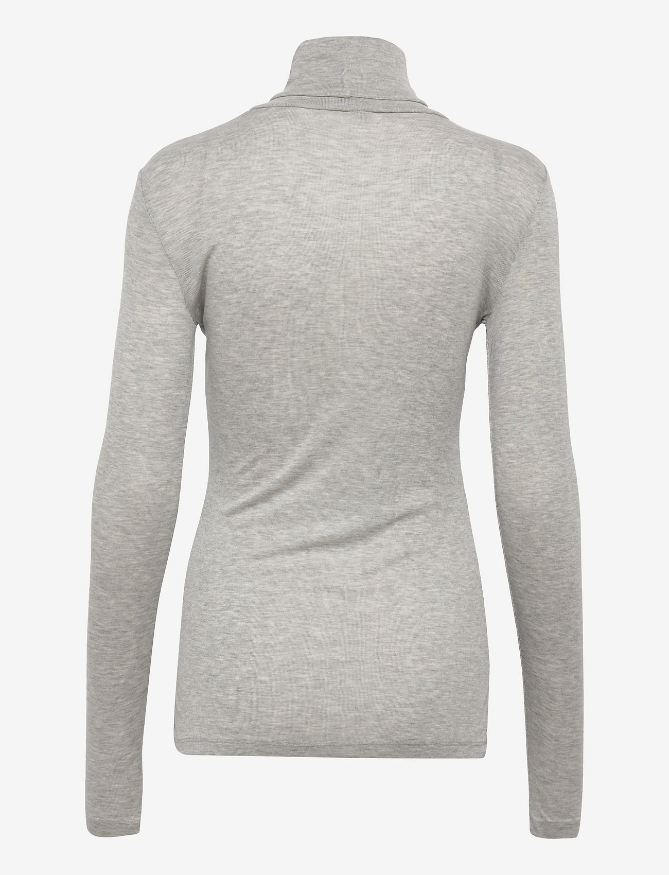 MOSS COPENHAGEN - Mona Lyocell R LS Top - lgm - 1