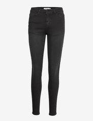MSCH Copenhagen - MSCHSigga Skinny Jeans - džinsa bikses ar šaurām starām - black wash - 0