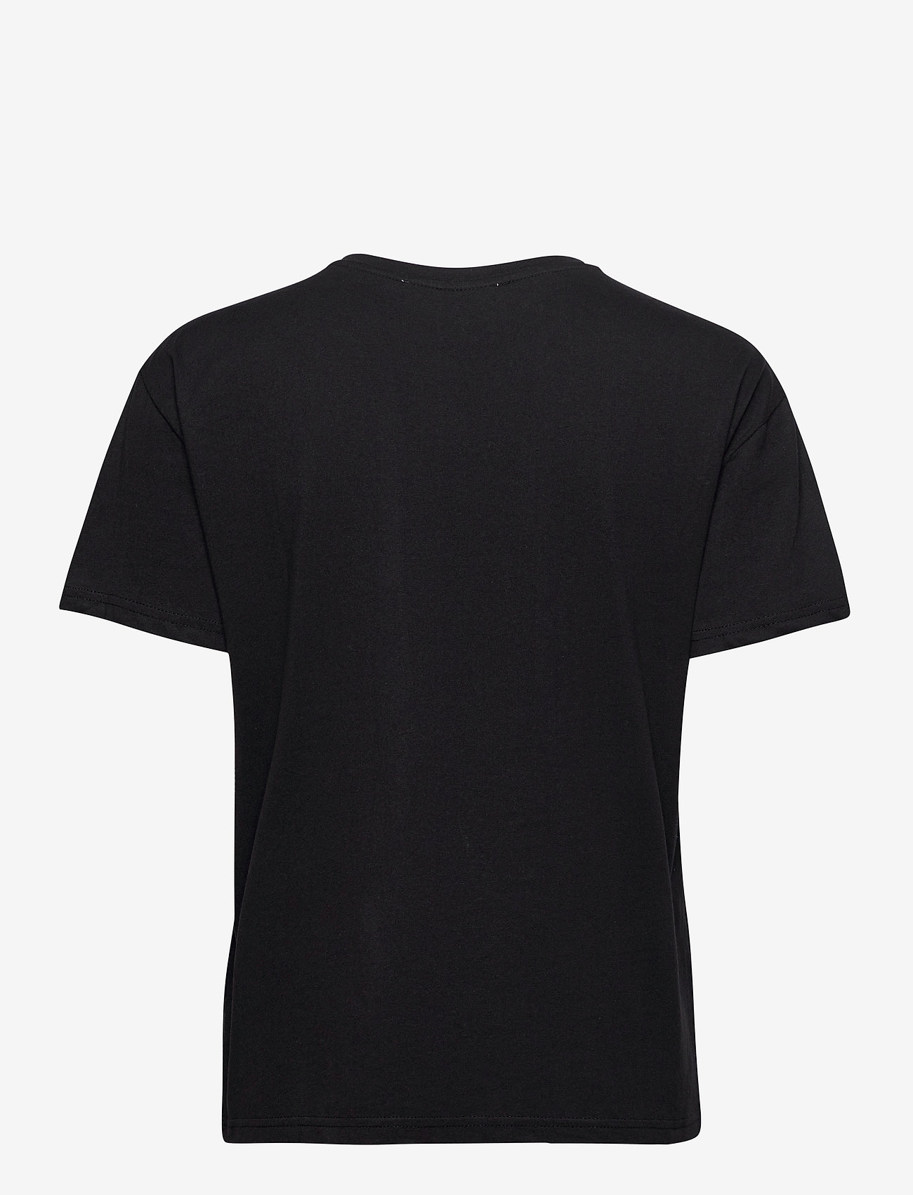MSCH Copenhagen - Liv Organic Logo Tee - t-shirts - black/black - 1