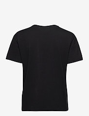 MSCH Copenhagen - Liv Organic Logo Tee - t-shirts - black/black - 1