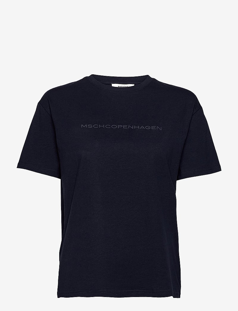 MSCH Copenhagen - Liv Organic Logo Tee - t-shirts - o space/o space - 0