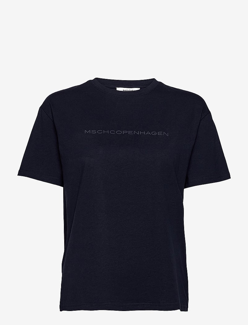 MSCH Copenhagen - Liv Organic Logo Tee - t-shirts - o space/o space - 1