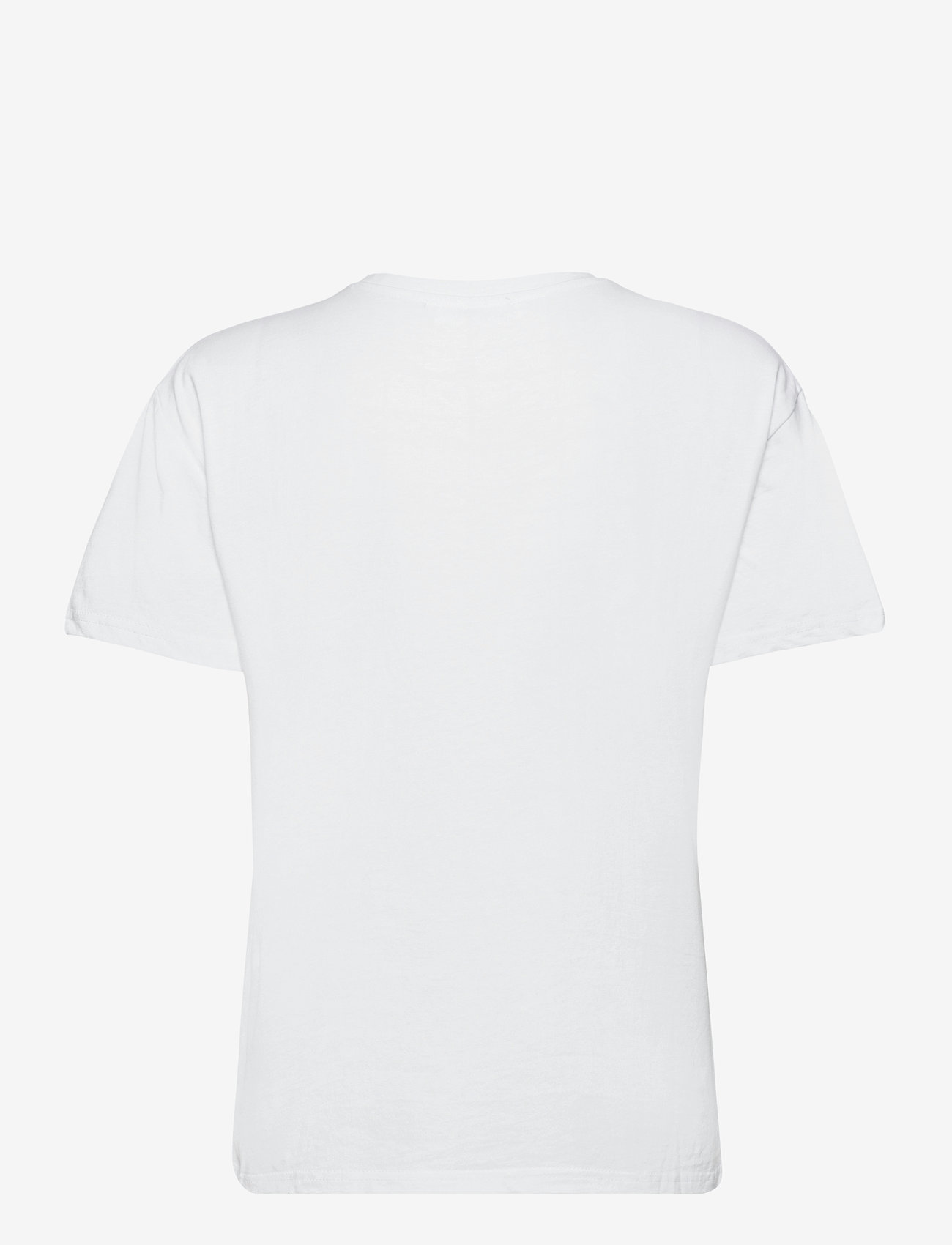 MSCH Copenhagen - Liv Organic Logo Tee - t-shirts - white/white - 1