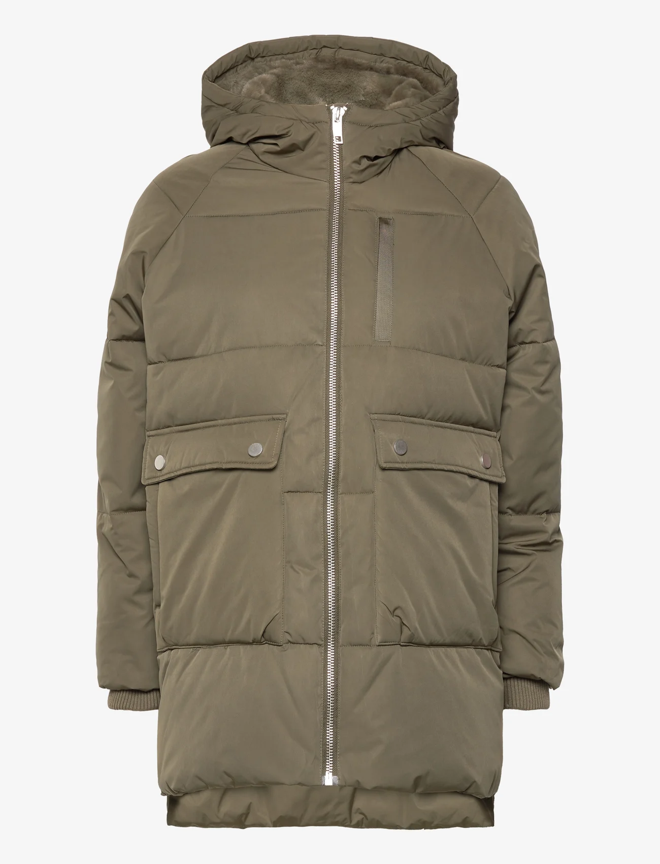 MSCH Copenhagen - MSCHPavinaria Hood Jacket - winter coats - grape leaf - 0