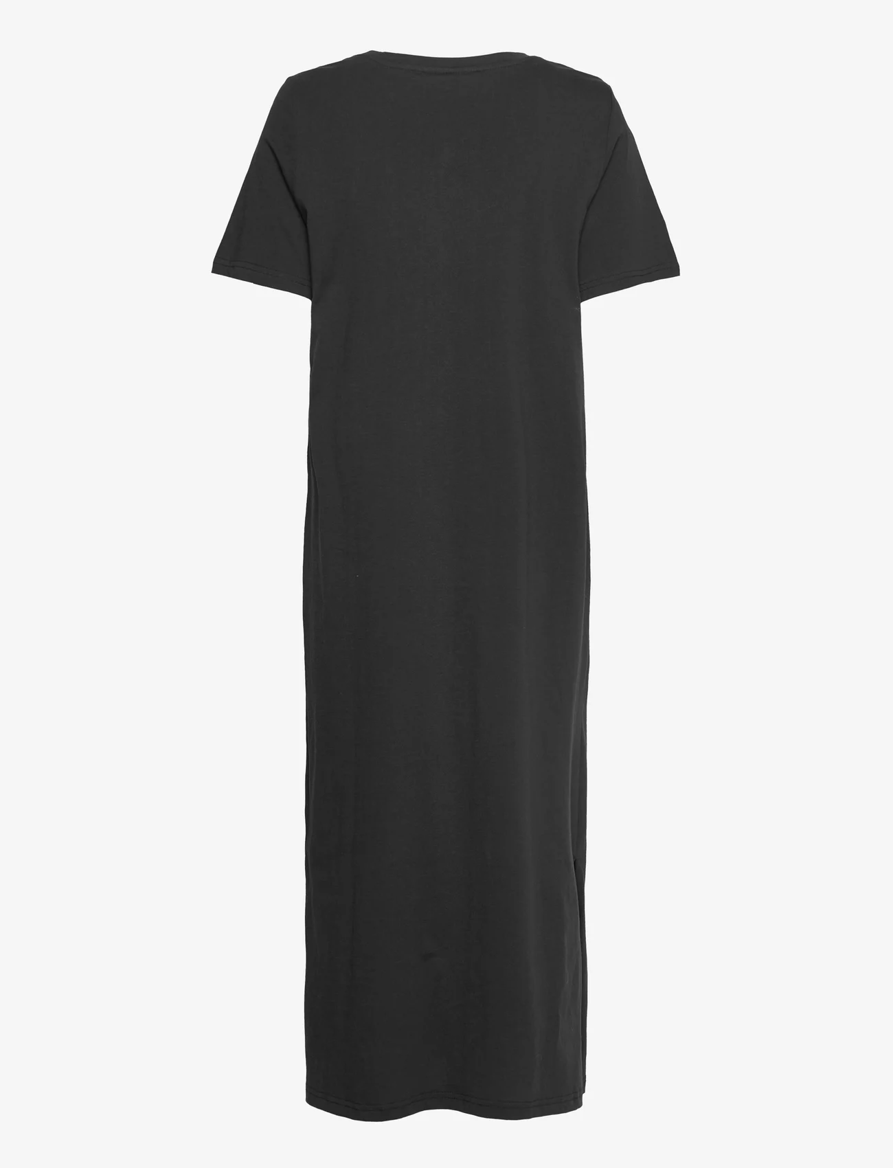 MSCH Copenhagen - Liv Organic SS Dress - maxi dresses - black - 1