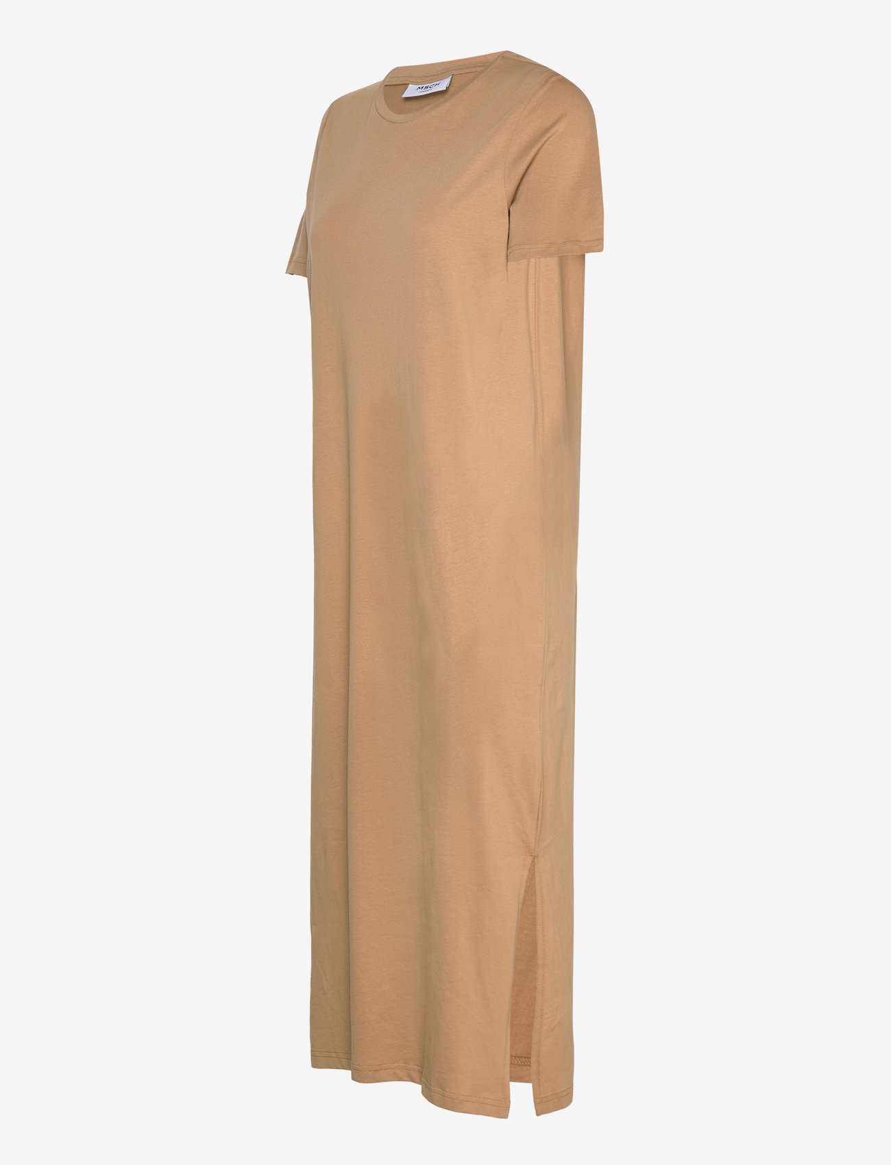 MSCH Copenhagen - MSCHLiv Organic SS Dress - t-shirtklänningar - cornstalk - 2