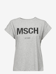 MSCHAlva Organic MSCH STD Tee - LGM/BLACK