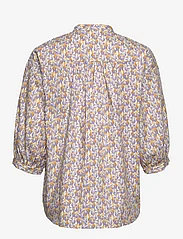 MSCH Copenhagen - Berin Haddis 3/4 Shirt AOP - blouses met lange mouwen - egret flower - 1
