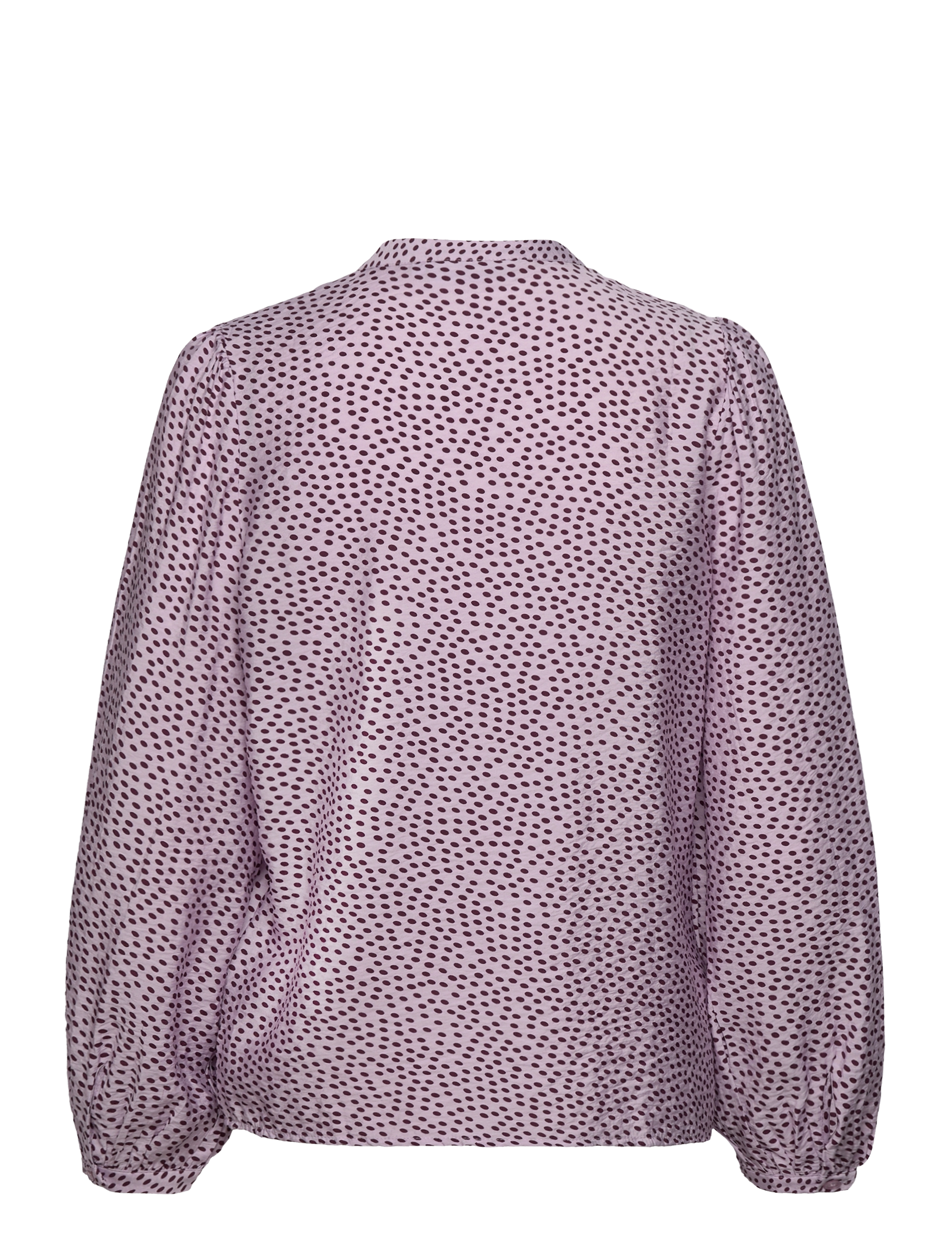 MSCH Copenhagen - Sannie Ladonna LS Top AOP - lavender f dot - 1