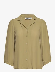 MSCH Copenhagen - MSCHGaliena Morocco 3/4 Shirt - langermede bluser - cedar - 0