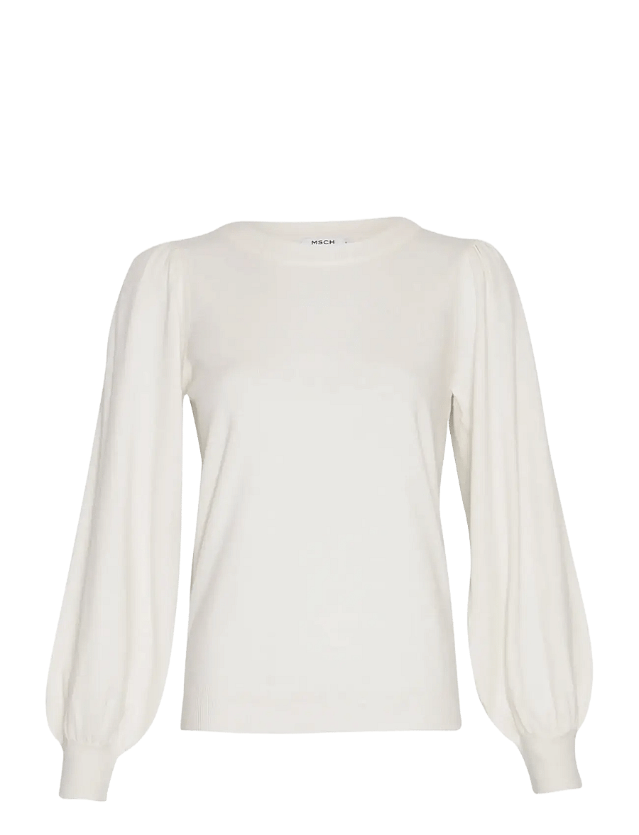 MSCH Copenhagen - MSCHTamana Rachelle Pullover - stickade tröjor - egret - 1
