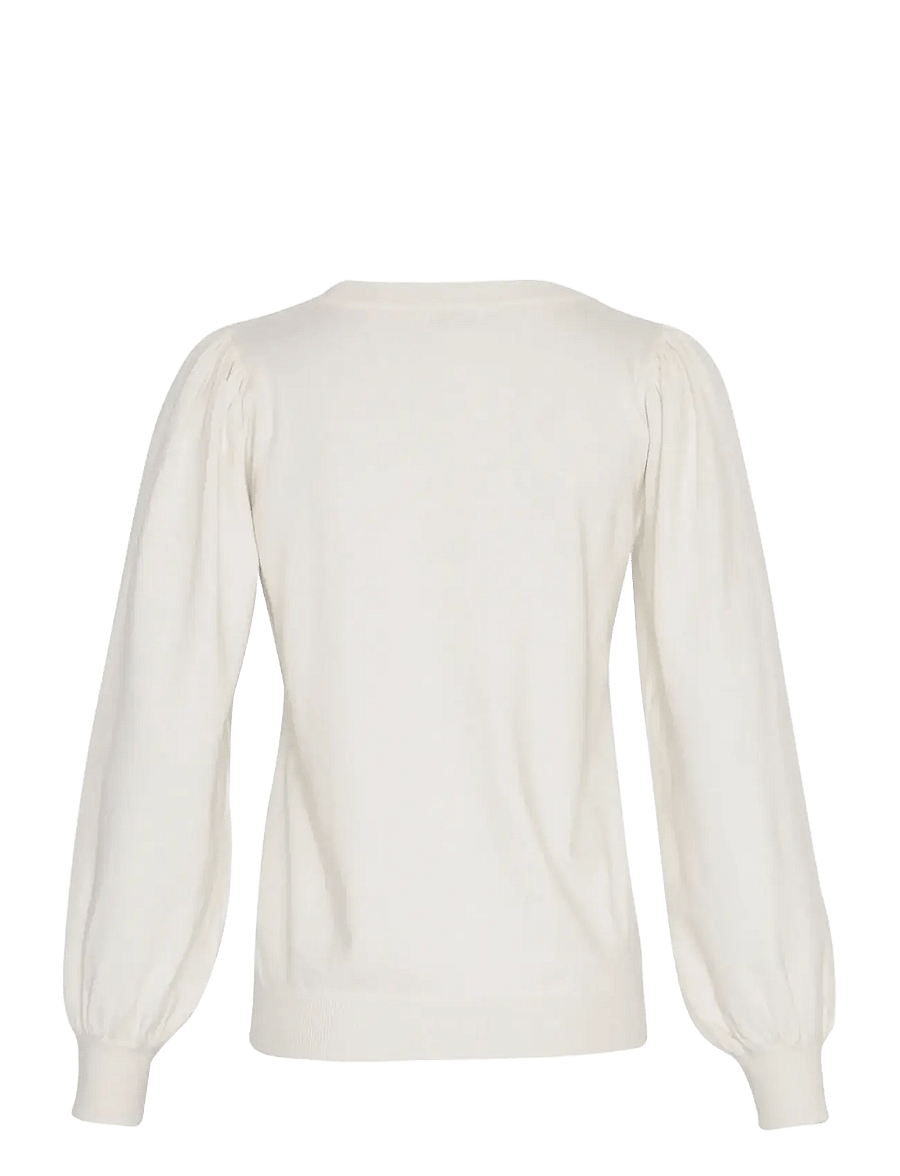 MSCH Copenhagen - MSCHTamana Rachelle Pullover - stickade tröjor - egret - 2