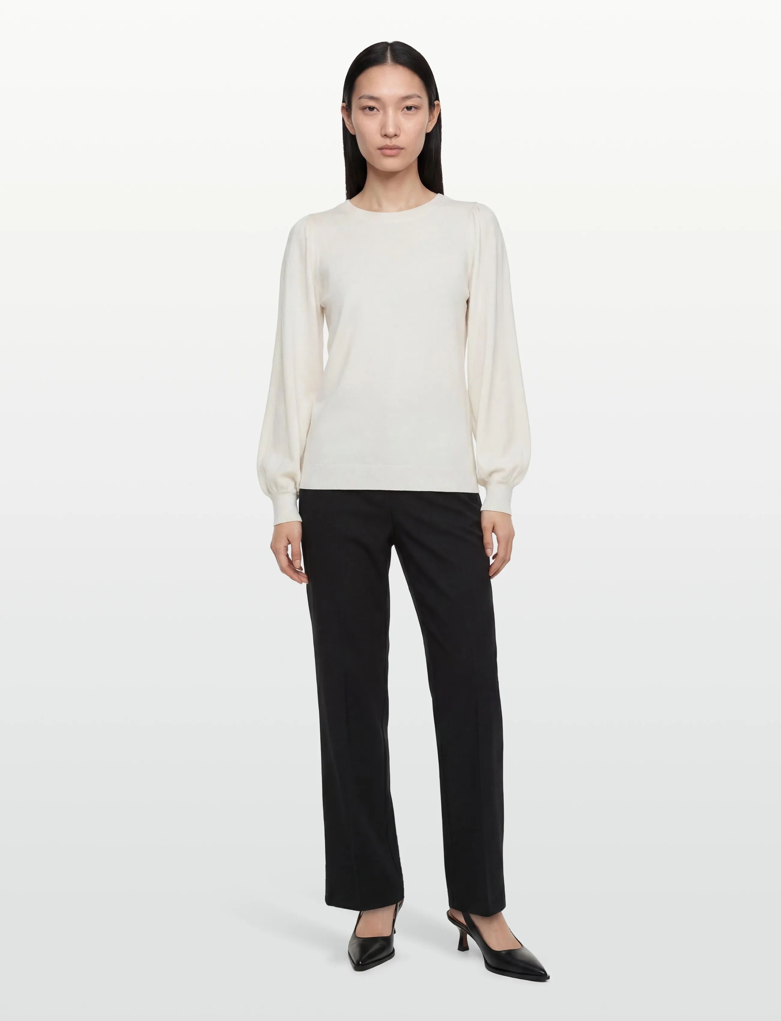 MSCH Copenhagen - MSCHTamana Rachelle Pullover - jumpers - egret - 0