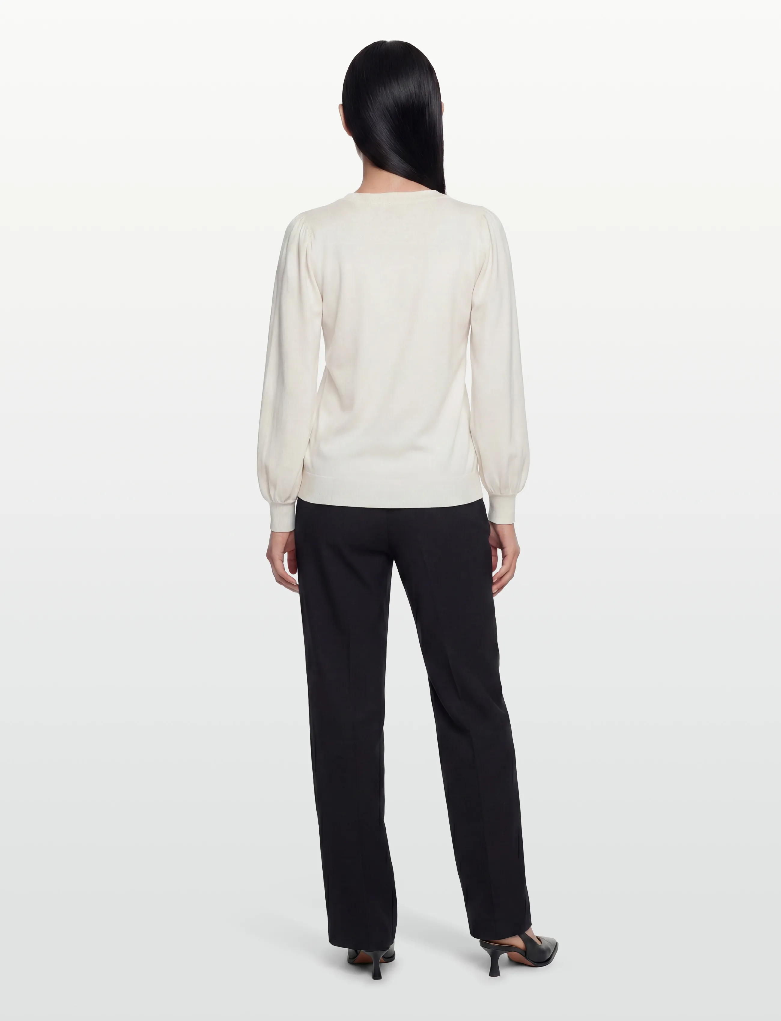 MSCH Copenhagen - MSCHTamana Rachelle Pullover - jumpers - egret - 5