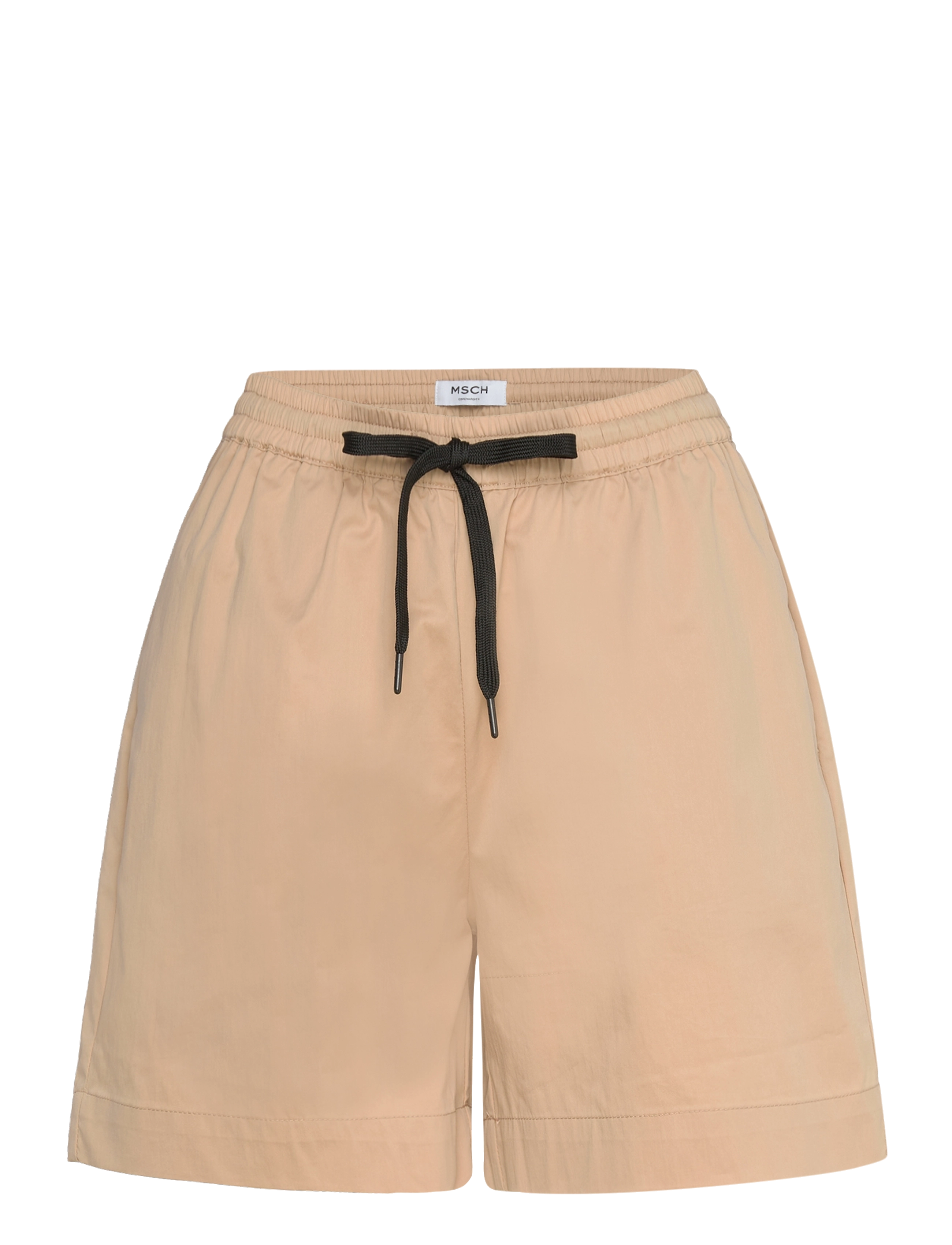 MSCH Copenhagen Mschomaya Lana Shorts, S, Beige, Shorts > Afslappede Shorts, Dame