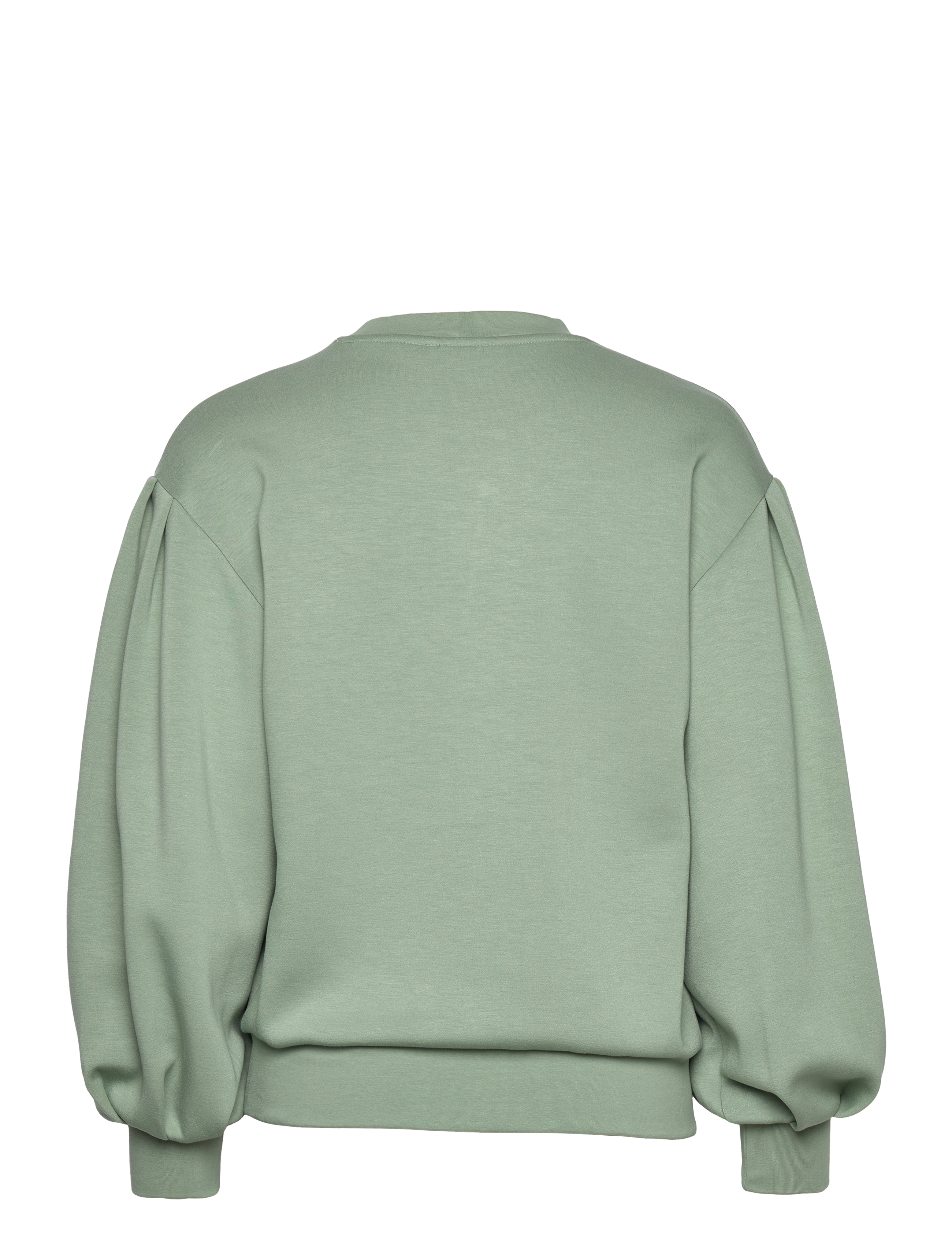MOSS COPENHAGEN - MSCHIma Q Pleat Sweatshirt - green bay - 1