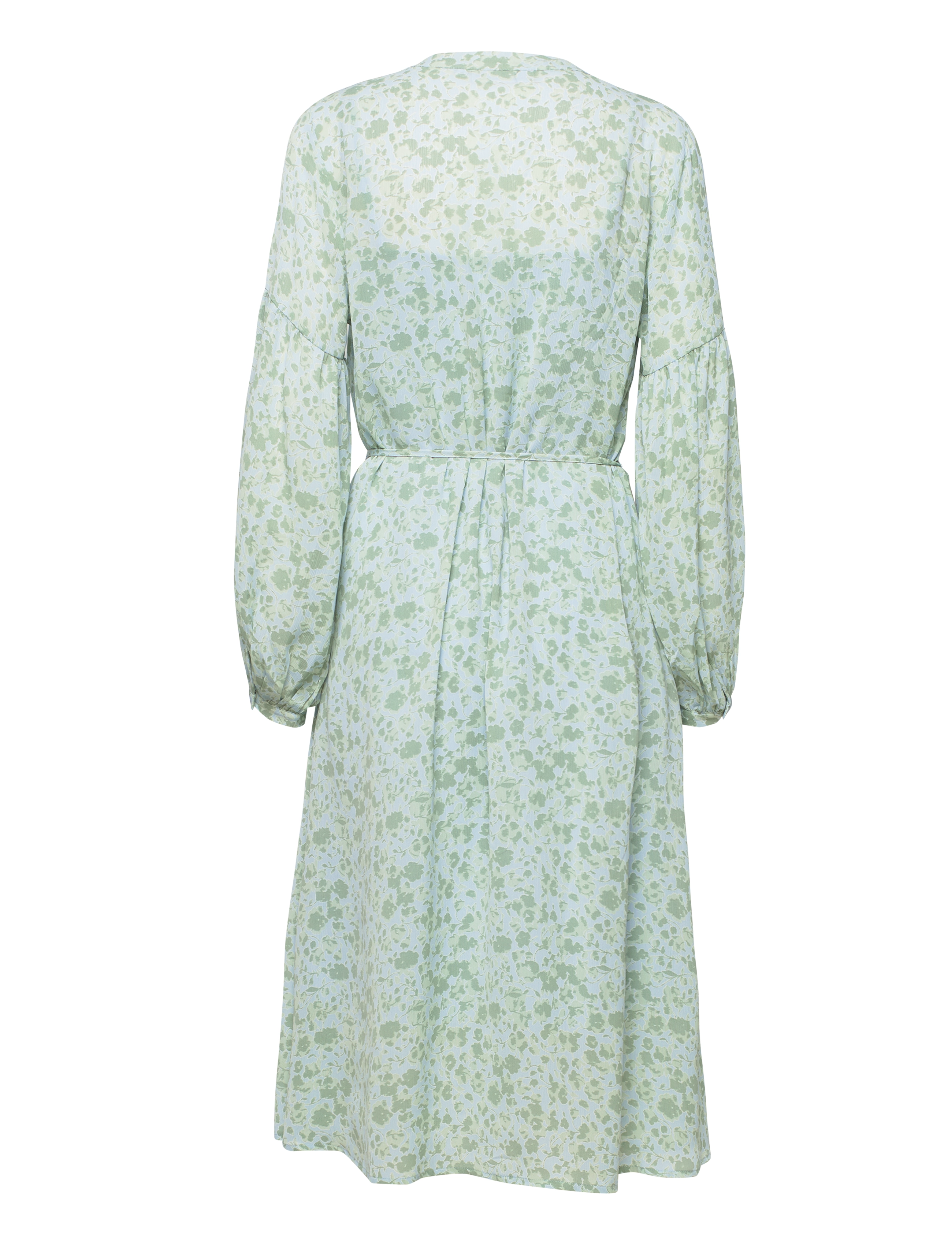 MSCH Copenhagen - Jasia Rikkelie Shirt Dress AOP - f green flower - 1