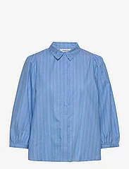 MSCH Copenhagen - Petronia 3/4 Shirt STP - herit blue/wht - 0