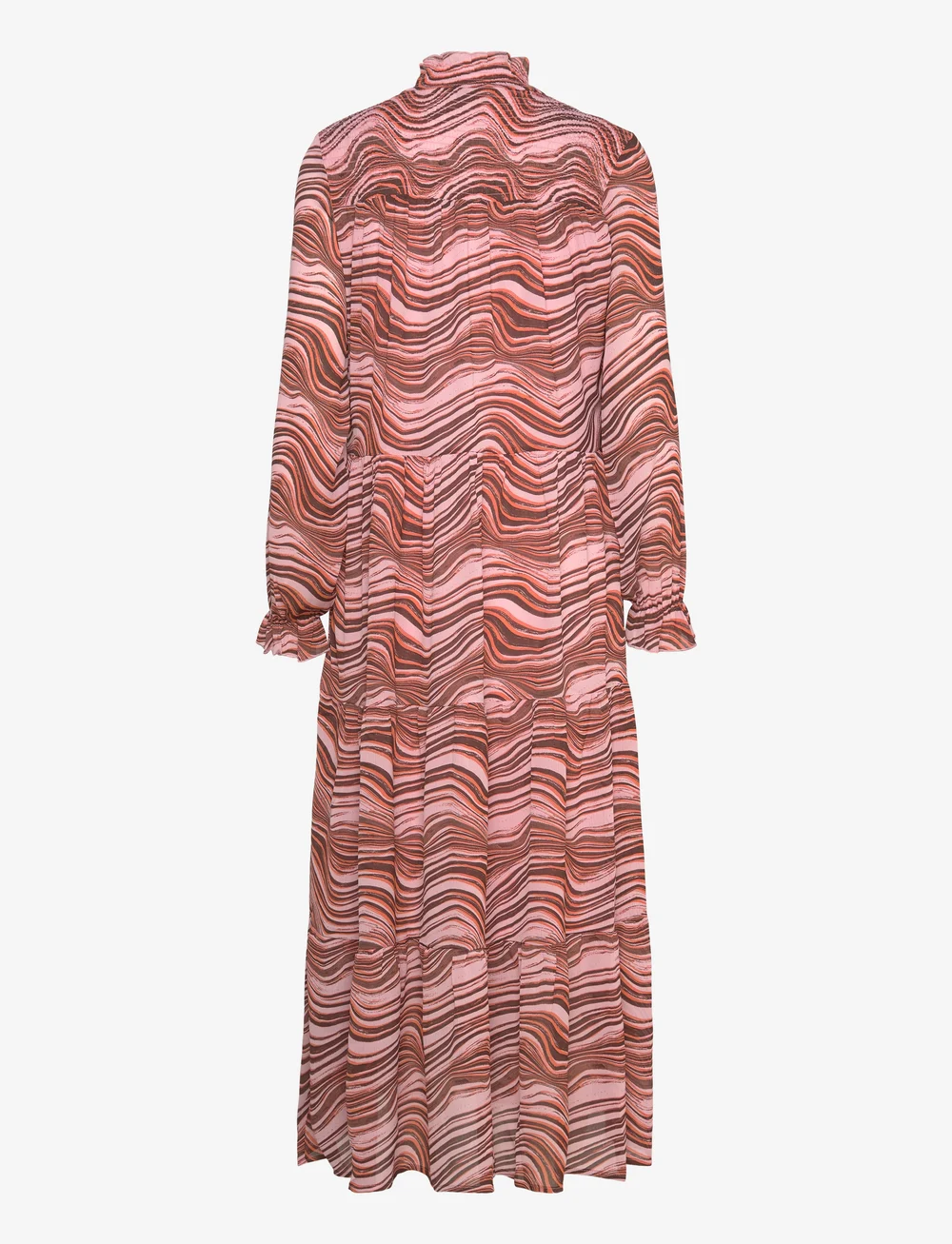 MSCH Copenhagen - MSCHPanthea Rikkelie Maxi Dress AOP - maxi kjoler - koi wave - 1