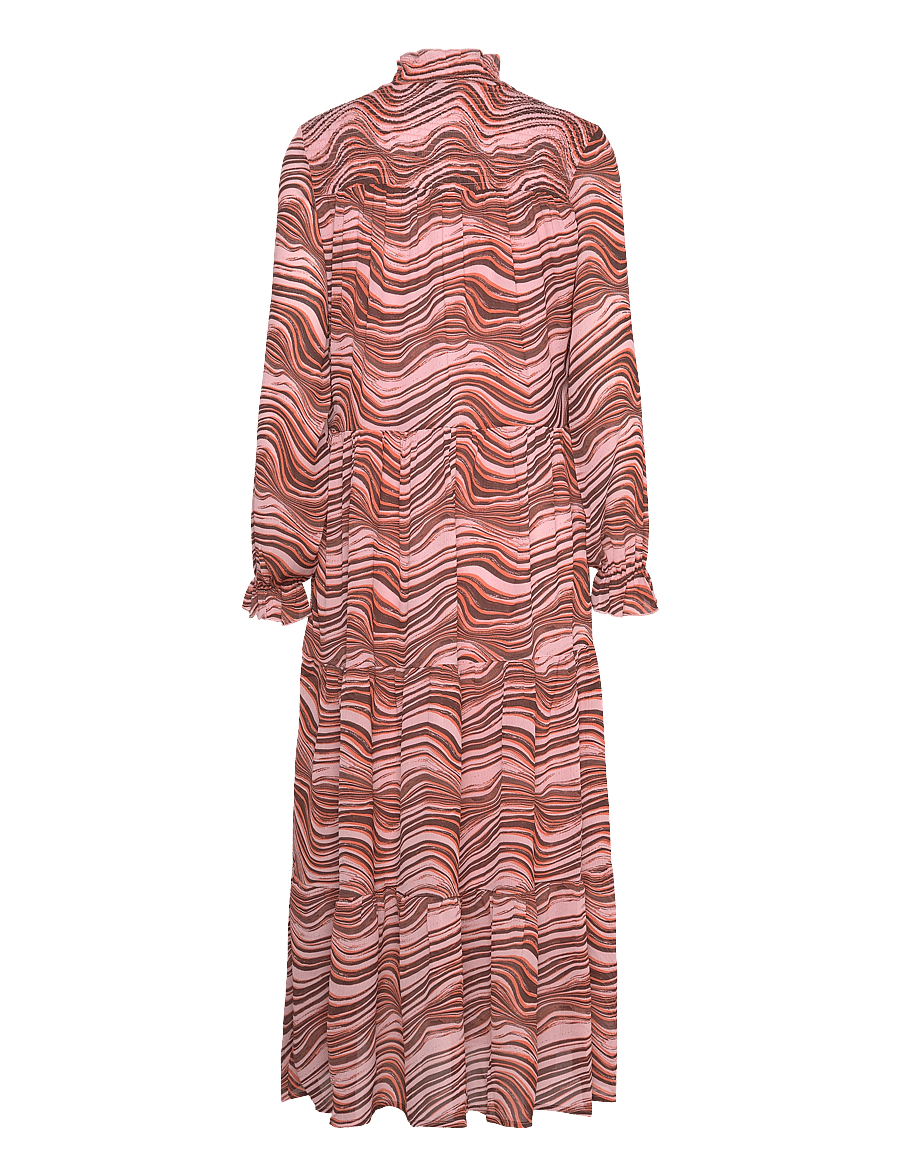 MSCH Copenhagen - MSCHPanthea Rikkelie Maxi Dress AOP - maxiklänningar - koi wave - 1