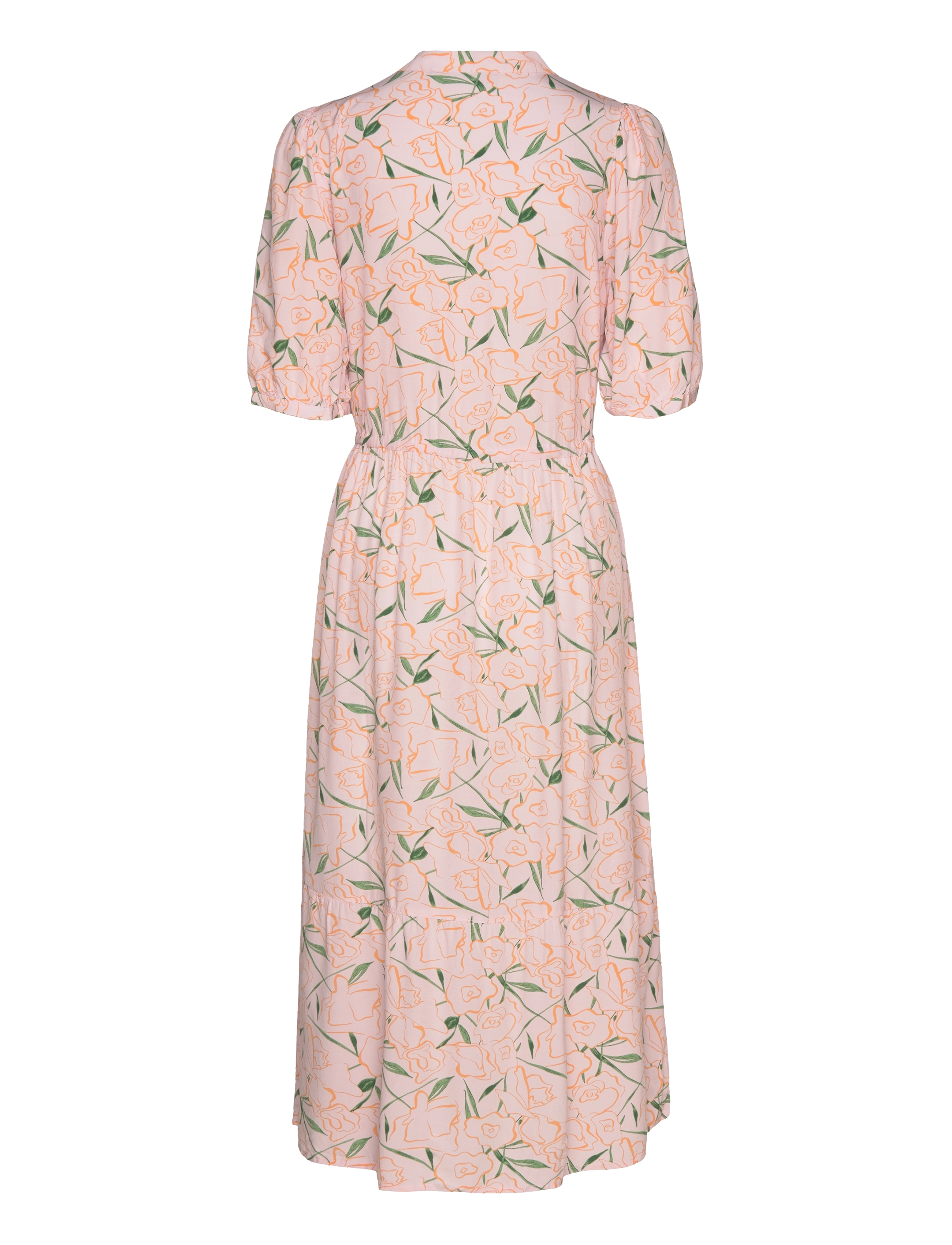 MOSS COPENHAGEN - MSCHTenya Lyvia 2/4 Dress AOP - orchid ice flwr - 1