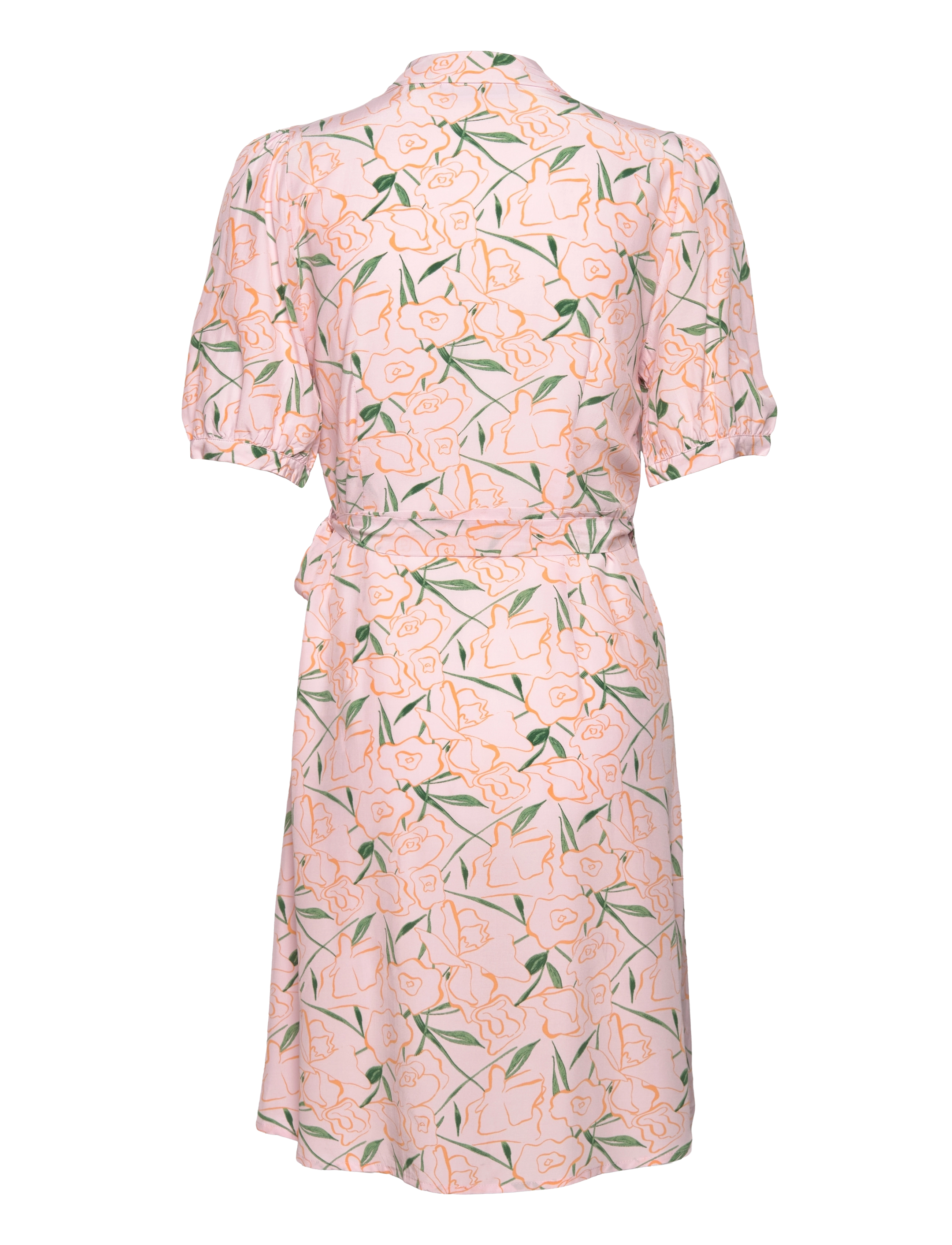 MSCH Copenhagen - MSCHTenya Lyvia Wrap Dress AOP - orchid ice flwr - 1
