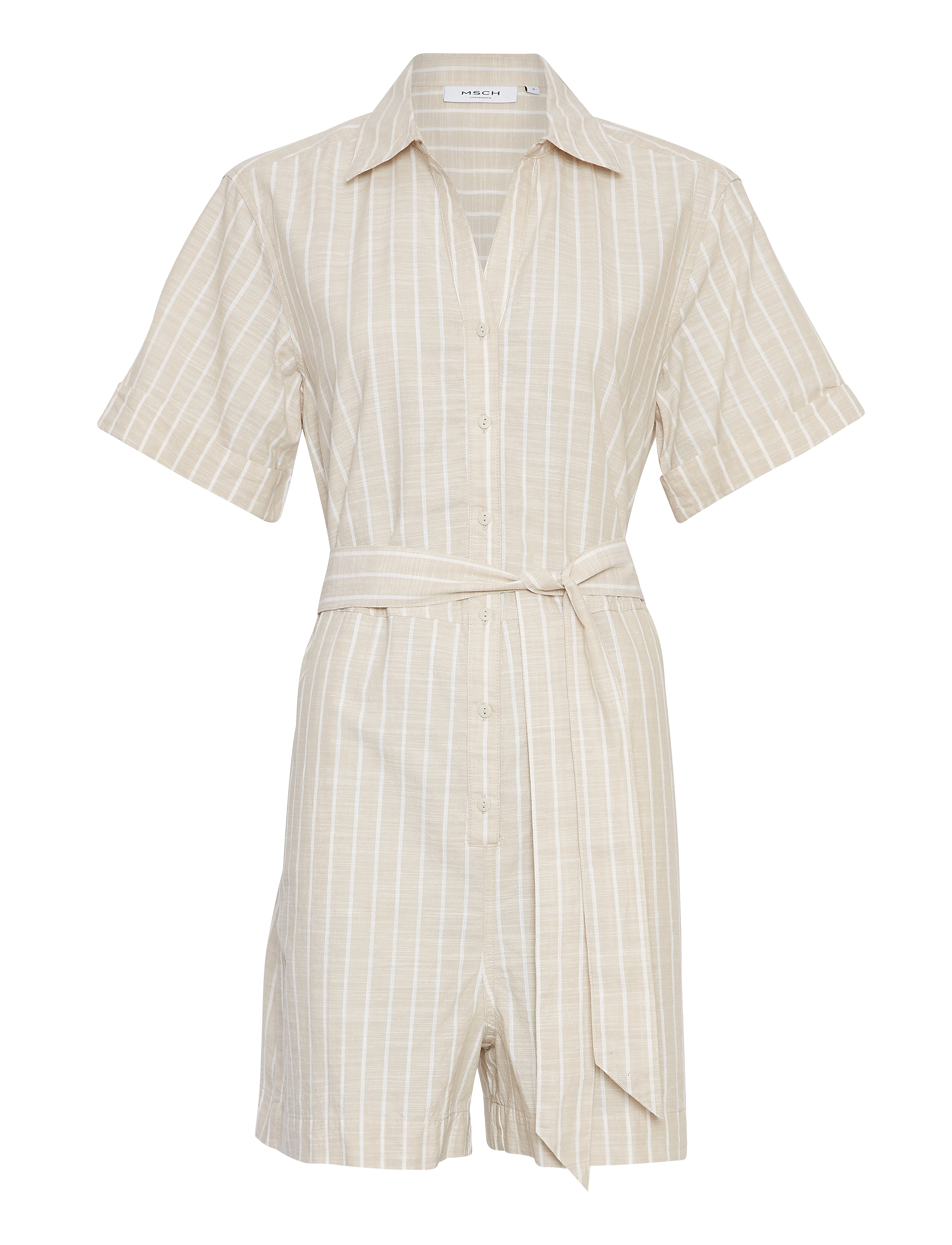 MSCH Copenhagen - MSCHAnnabet SS Playsuit STP - i fossil stp - 0
