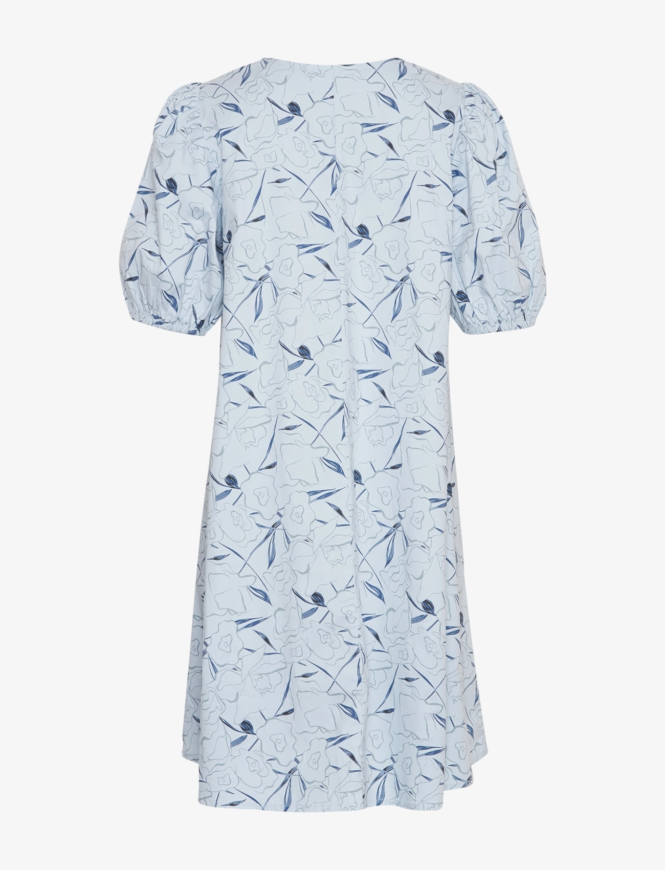 MSCH Copenhagen - MSCHParilla Cenilla 2/4 Dress AOP - sukienki letnie - s blue flower - 2